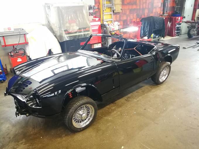 Triumph Spitfire – Restauration bei der Carrosserie Helg