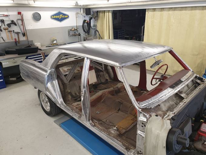 Chevrolet Malibu – Restauration bei der Carrosserie Helg