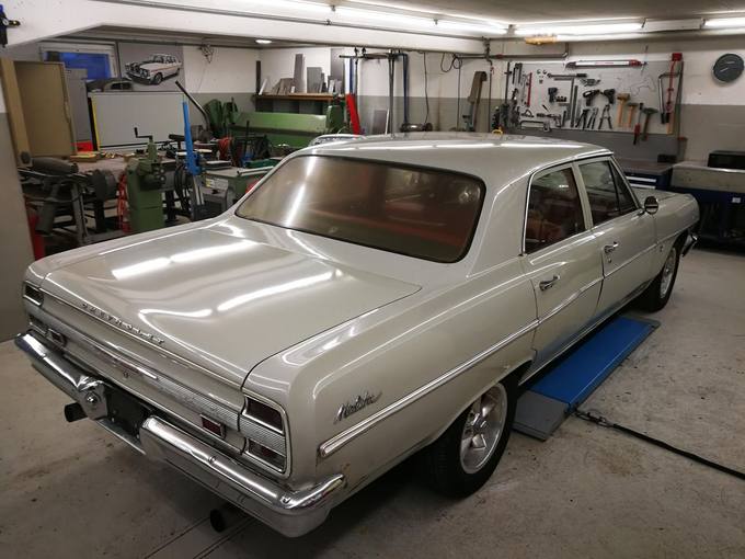 Chevrolet Malibu – Restauration bei der Carrosserie Helg