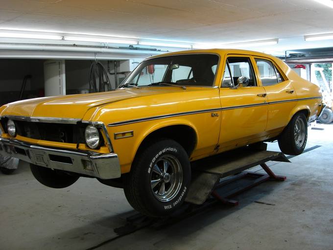 Chevrolet Nova – Restauration bei der Carrosserie Helg