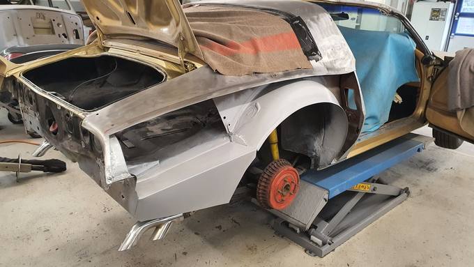 Pontiac Trans Am – Arbeit der Carrosserie Helg