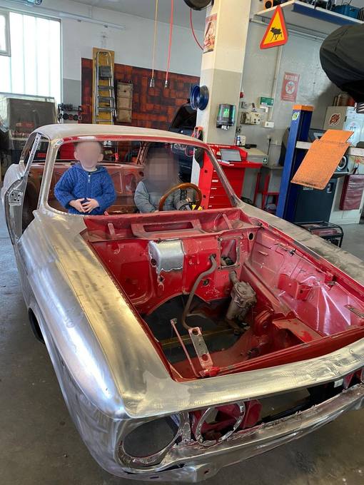 Alfa Romeo – Arbeit der Carrosserie Helg