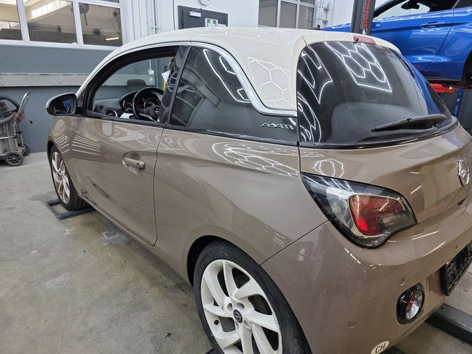 Opel Adam · Hagelschaden – Arbeit der Carrosserie Helg