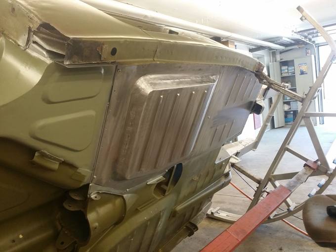 Arbeit aus der Werkstatt der Carrosserie Helg